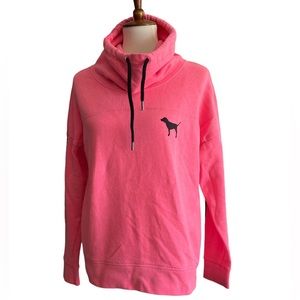 Victoria’s Secret cowl neck pink pullover medium